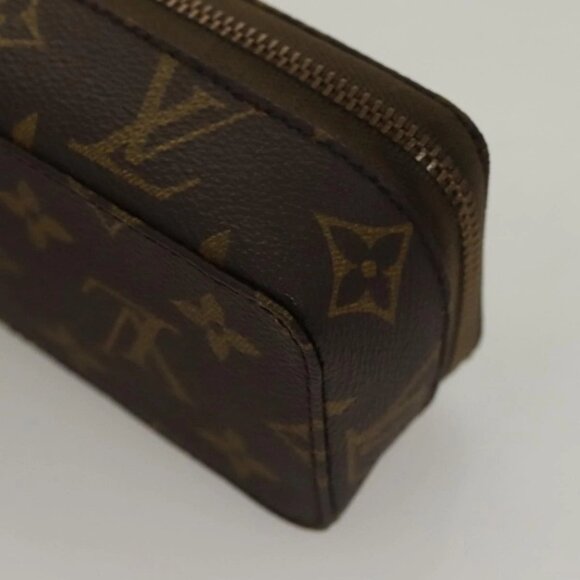 LOUIS VUITTON Monogram Poche Monte Carlo Jewelry Box M47352 LV Auth 98562 - Picture 11 of 15